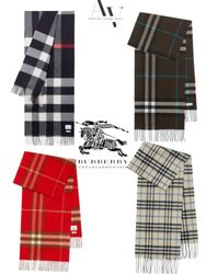 Check burberry scarfs 100 pcs