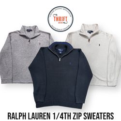 Ralph Lauren 1/4 Zip Pullover 10 Stück