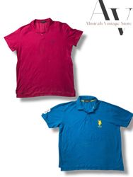 US POLO ASSN 10 Stück Polo-Shirts