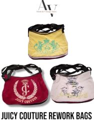 Juicy couture rework bags