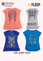 CR3699 Y2K Baby Tees - 15 Peças
