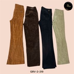 Slim Fit Corduroy Trousers – Casual & Formal Versa..