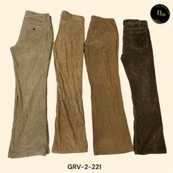 Pantaloni in Corduroy a Gamba Larga – Design alla ..