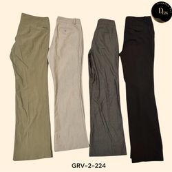 Wool-Polyester Dress Pants – Breathable & Wrinkle-..