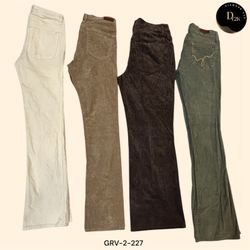 Pantalones de pana de pierna recta para hombres - ..