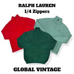 Ralph Lauren 1/4 Zíper - 18 Peças ( GV-288 )