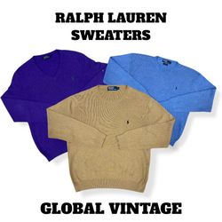 Suéteres Ralph Lauren - 30 Peças ( GV-289 )