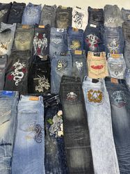 Japanisch bedruckte Jeans - 30 Stück