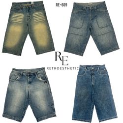 Shorts in denim baggy Hip Hop (RE-669)