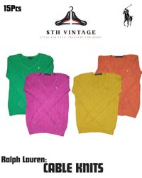 Ralph Lauren Cable knits - 15 pcs