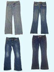 2000s It-Girl Denim: Low-Rise & Flared Perfection”..