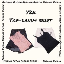 (FF-699) y2k Skirt-Tops