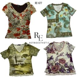 Top Mix Grunge Etereo Y2K (RE-677)