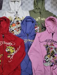 ED Hardy Felpe con Cappuccio per Donne