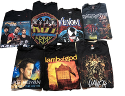 Music printed t shirts