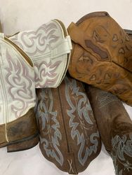 Les bottes de cowboy vintage