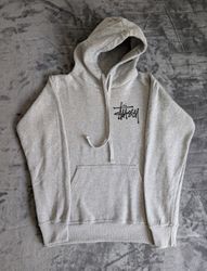 Stussy Grey Signature Rework Style Pullovers 10 pc..