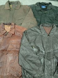 #569 Men Vintage Bomber Jackets -10