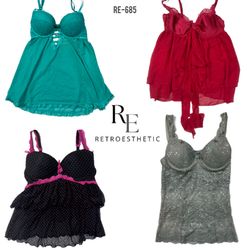 Y2K Soft Babydoll Tops (RE-685)