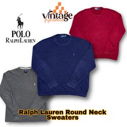 Suéteres de Gola Redonda VP143 Ralph Lauren