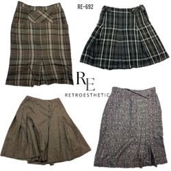 Y2K Winter Mix Wool Skirts (RE-692)