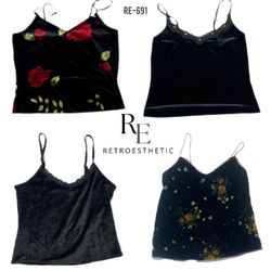 Y2K Date Nacht Cami Tops (RE-691)