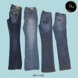 Classic Blue Flared Jeans – Y2K Fashion Staple (GR..