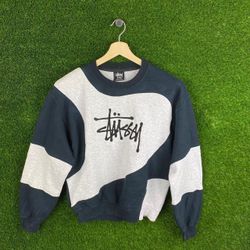 Stussy Rework style sweatshirt.