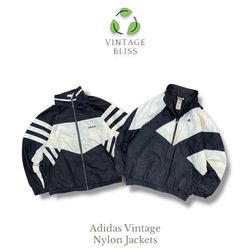 Adidas vestes en nylon des années 90