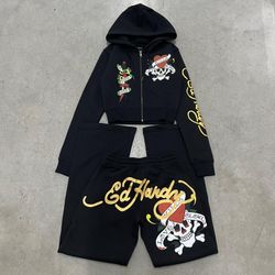 Ed Hardy Damen passende Trainingsanzüge Sets