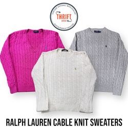 Ralph Lauren Cable Knit Sweaters 30PCs #TA835