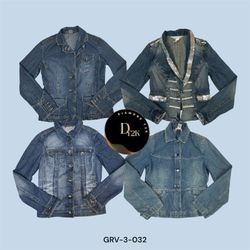 Giacca in denim fitted da donna – Perfetta per l'u..