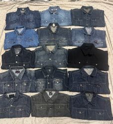 Jaquetas de denim 15 peças