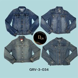 Women’s Oversized Denim Jacket – Vintage Look, Sty..