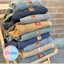 Carhartt - Calças/Jeans Dickies: 10 Peças