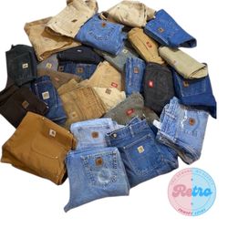 Carhartt - Dickies Jeans/Pantalons : 20 Pcs