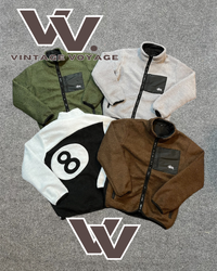 Veste Sherpa Style Rework Stüssy - MOQ 25 pcs #310..