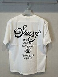 Stussy Rework Style World Tour White T-shirts 20 p..