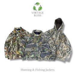 Realtree Camo hunting & Fishing Jackets