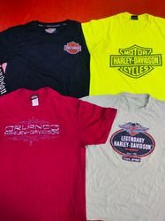 Harley Davidson T-Shirts 40 Pcs