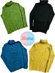 Y2K Turtle Neck Sweaters: 15 Pcs