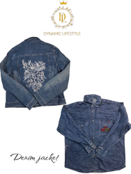 Veste en denim style Y2K 80 ps