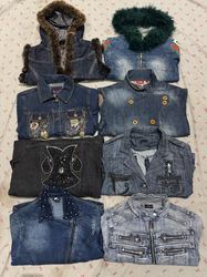 Veste en denim de style différent 17 pièces