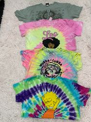 Rainbow Printed T-Shirts 11 PCS