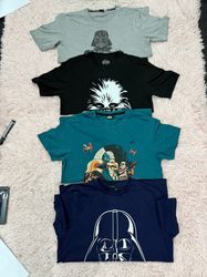 10 pièces de T-shirts imprimés Star Wars