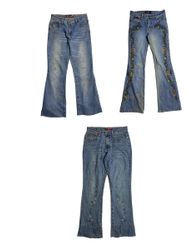 Vintage Denim verzierte Jeans (TS:394)