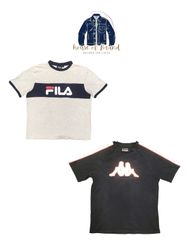 Kappa And Fila tshirts