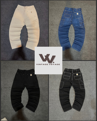 Pantaloni Doppi Ginocchi Rework Style Carhartt - M..