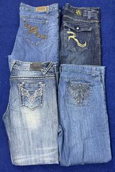 Y2K woman flared jeans 20 pieces