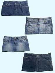 “Denim Daze: Y2K Mini Skirt Essentials”(TS :400)